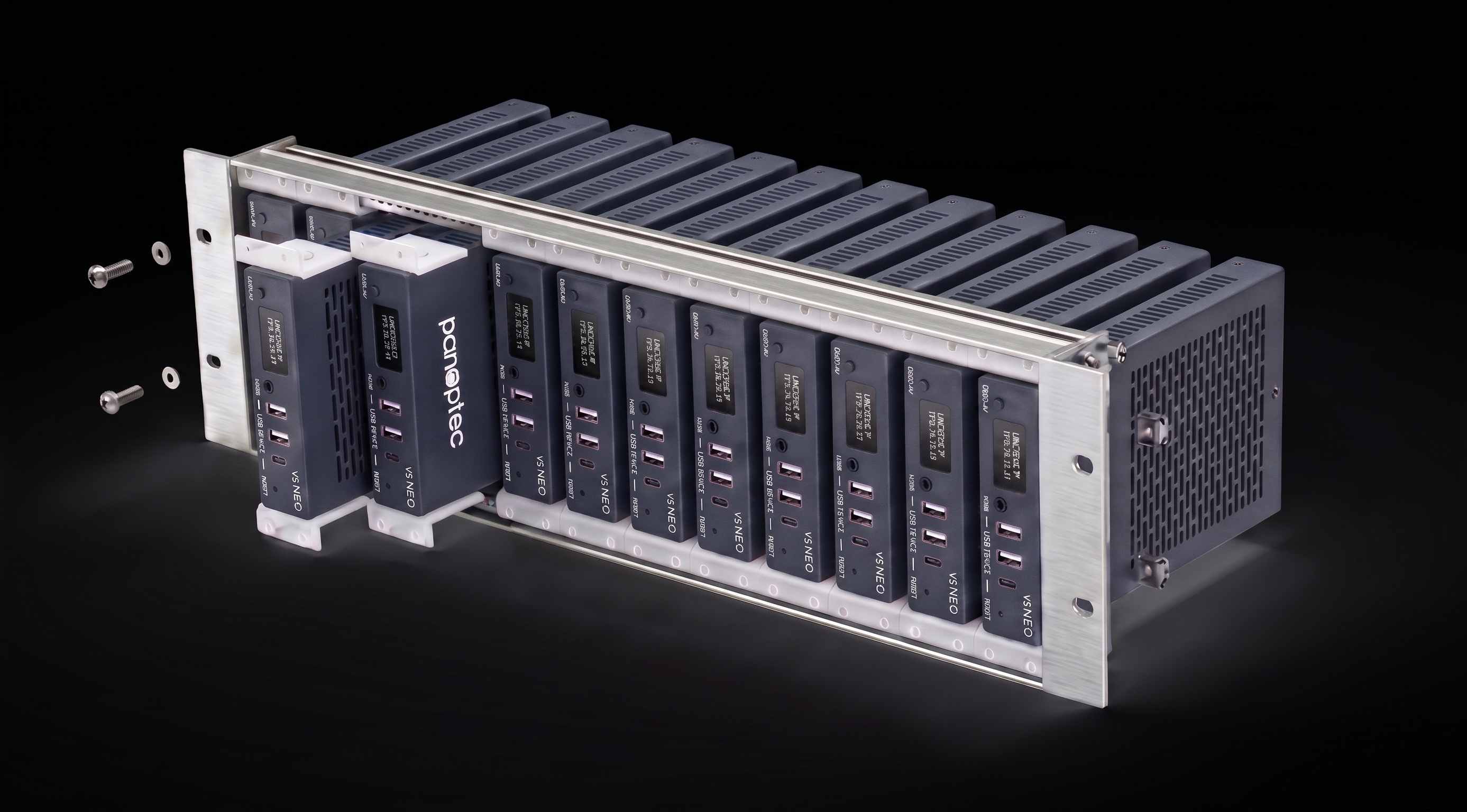 3RU Device Carrier for 12 devices