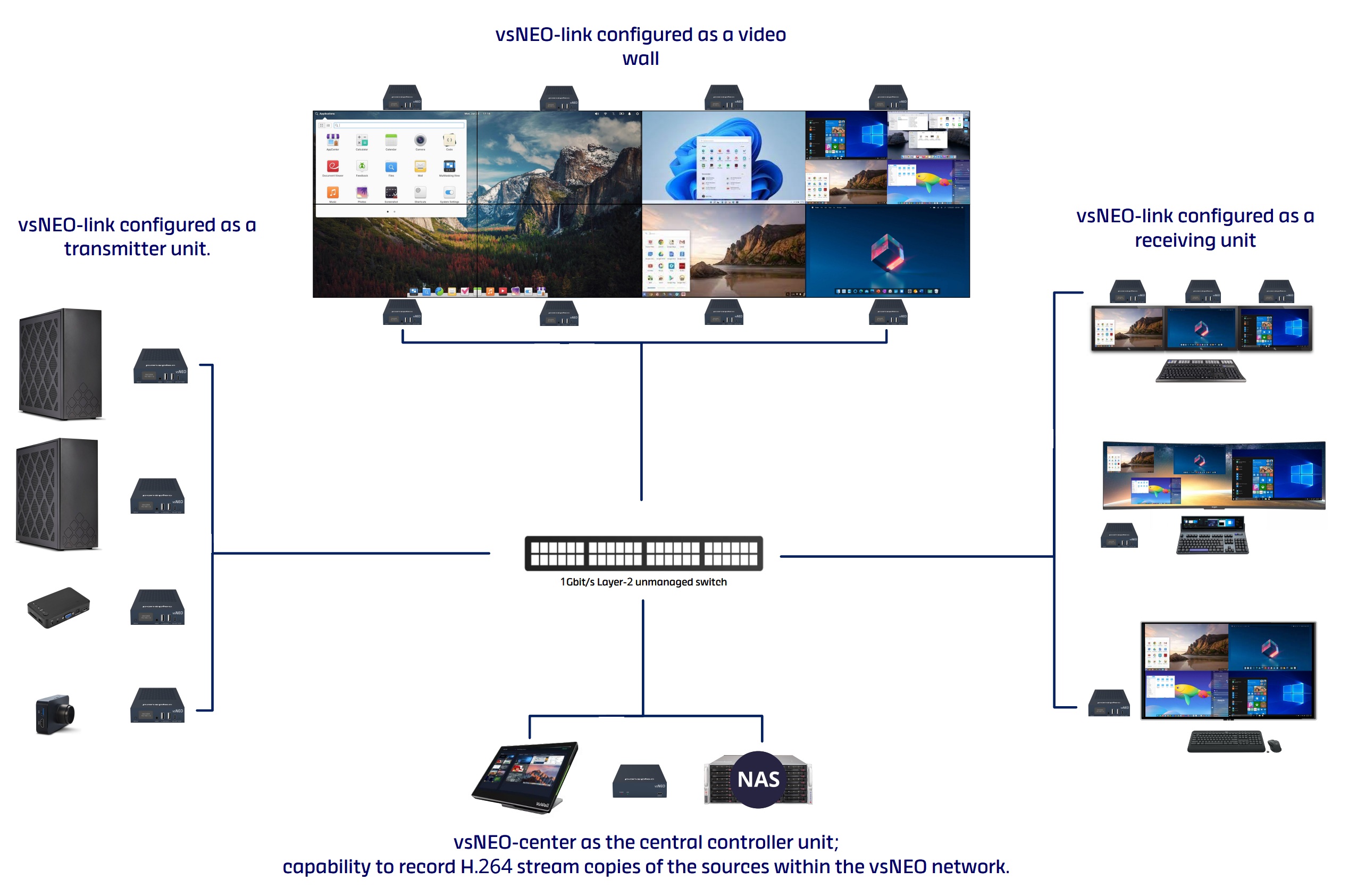 vsNEO System Topology